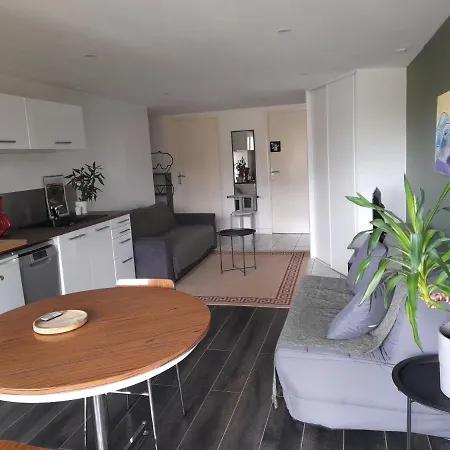 A 5 Mns Du Puy De Dome Avec Vue Imprenable Studio Rez De Jardin 24M2 Neuf A Laschamps Saint-Genès-Champanelle Exterior foto